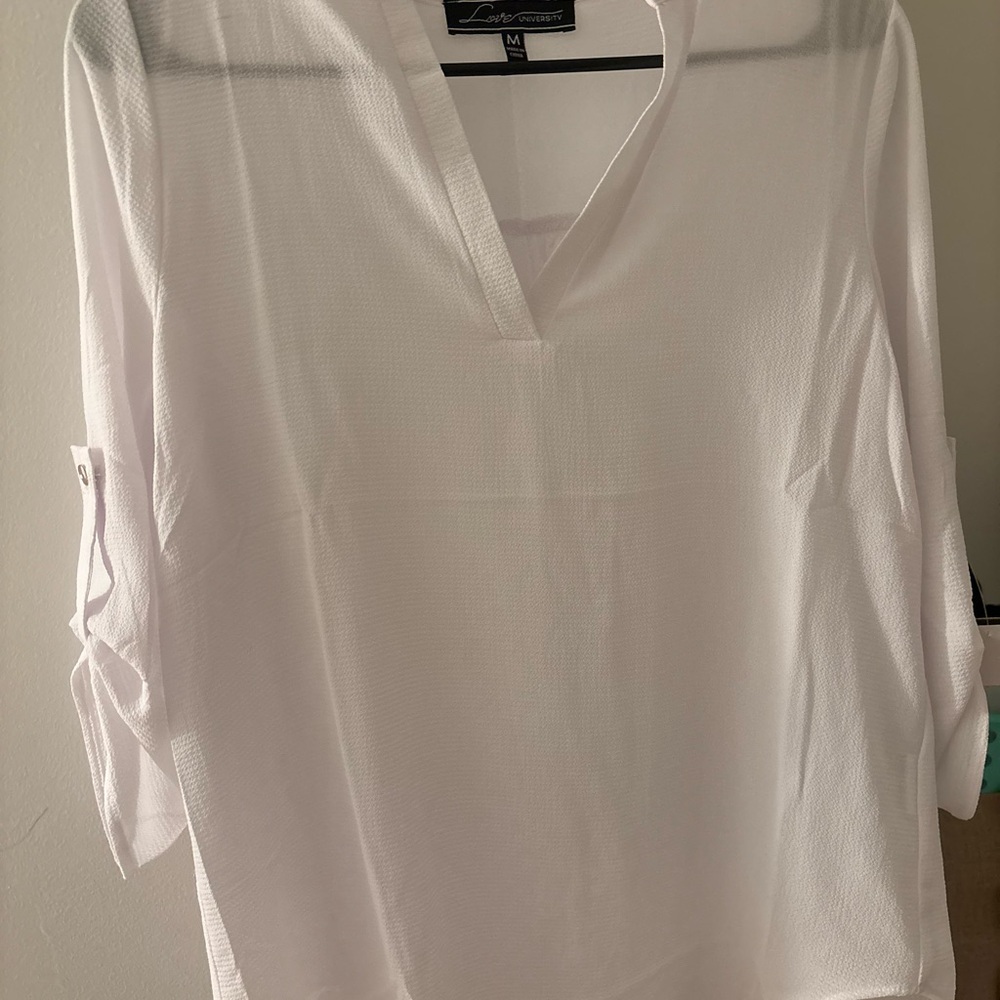 Laila Jayde White Blouse